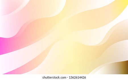 Modern Wavy Background. For Creative Templates, Cards, Color Covers Set. Vector Illustration with Color Gradient