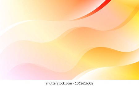 Modern Wavy Background. For Creative Templates, Cards, Color Covers Set. Vector Illustration with Color Gradient