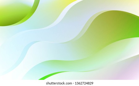 Modern Wavy Background. For Creative Templates, Cards, Color Covers Set. Vector Illustration with Color Gradient