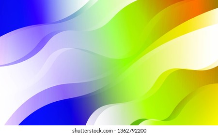 Modern Wavy Background. For Creative Templates, Cards, Color Covers Set. Vector Illustration with Color Gradient