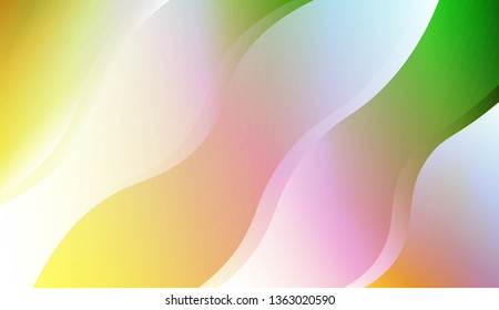 Modern Wavy Background. For Creative Templates, Cards, Color Covers Set. Vector Illustration with Color Gradient