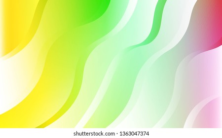 Modern Wavy Background. For Creative Templates, Cards, Color Covers Set. Vector Illustration with Color Gradient