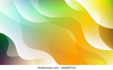 Modern Wavy Background. For Creative Templates, Cards, Color Covers Set. Vector Illustration with Color Gradient