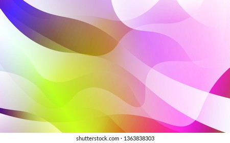 Modern Wavy Background. For Creative Templates, Cards, Color Covers Set. Vector Illustration with Color Gradient