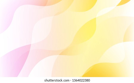 Modern Wavy Background. For Creative Templates, Cards, Color Covers Set. Vector Illustration with Color Gradient