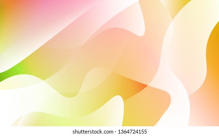 Modern Wavy Background. For Creative Templates, Cards, Color Covers Set. Vector Illustration with Color Gradient