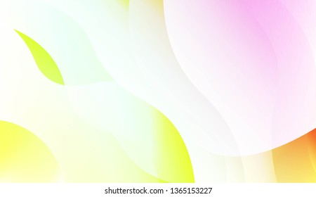 Modern Wavy Background. For Creative Templates, Cards, Color Covers Set. Vector Illustration with Color Gradient
