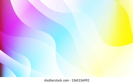 Modern Wavy Background. For Creative Templates, Cards, Color Covers Set. Vector Illustration with Color Gradient