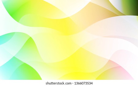 Modern Wavy Background. For Creative Templates, Cards, Color Covers Set. Vector Illustration with Color Gradient