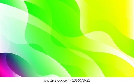 Modern Wavy Background. For Creative Templates, Cards, Color Covers Set. Vector Illustration with Color Gradient