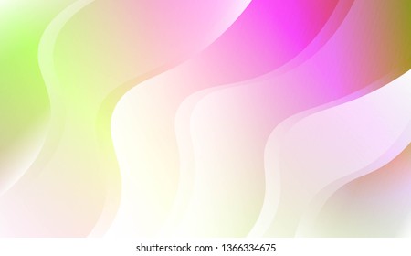 Modern Wavy Background. For Creative Templates, Cards, Color Covers Set. Vector Illustration with Color Gradient