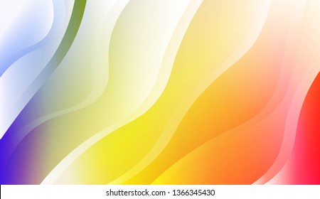 Modern Wavy Background. For Creative Templates, Cards, Color Covers Set. Vector Illustration with Color Gradient