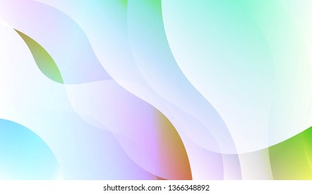 Modern Wavy Background. For Creative Templates, Cards, Color Covers Set. Vector Illustration with Color Gradient