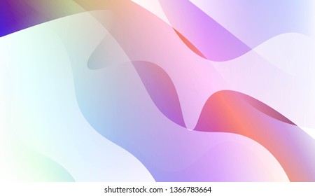 Modern Wavy Background. For Creative Templates, Cards, Color Covers Set. Vector Illustration with Color Gradient