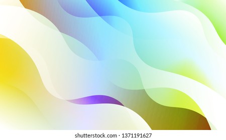 Modern Wavy Background. For Creative Templates, Cards, Color Covers Set. Vector Illustration with Color Gradient