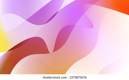 Modern Wavy Background. For Creative Templates, Cards, Color Covers Set. Vector Illustration with Color Gradient