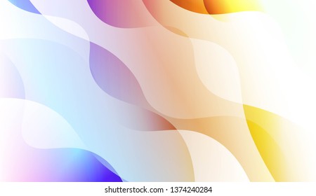 Modern Wavy Background. For Creative Templates, Cards, Color Covers Set. Vector Illustration with Color Gradient