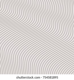 Modern wavy background, Minimal design, Monotone curve background, Vector