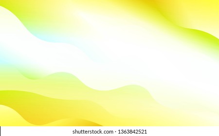 Modern Wavy Background. For Template Cell Phone Backgrounds. Vector Illustration with Color Gradient