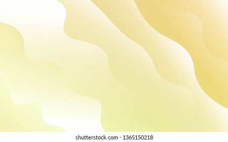 Modern Wavy Background. For Template Cell Phone Backgrounds. Vector Illustration with Color Gradient