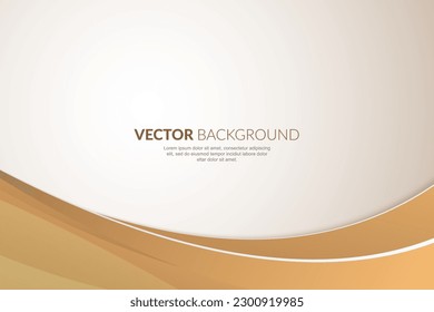 Modern wavy business style background