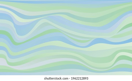 Modern wavy curve abstract presentation background. Vector illustration