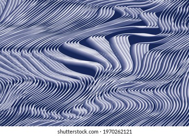 Modern wavy curve abstract presentation background. Vector illustration