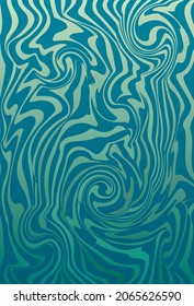 Modern wavy curve abstract presentation background. Vector illustration