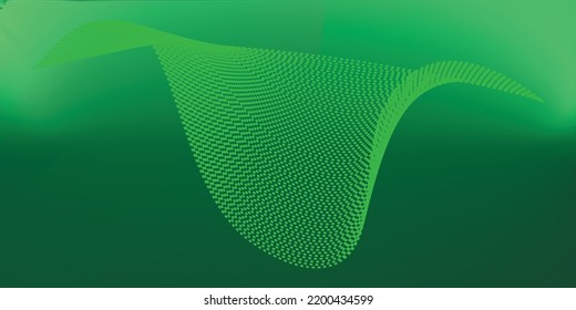 Modern wavy dark blue abstract