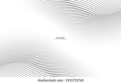 Modern wavy line pattern. Background design stripe texture template for business banner, business backdrop, gift certificate, voucher, magazine