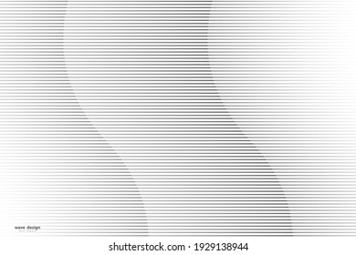 Modern wavy line pattern. Background design stripe texture template for business banner, business backdrop, gift certificate, voucher, magazine