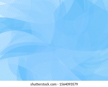 Modern wavy transparent shapes, great design for any purposes. Cover idea template. Abstract blue wave background. Wallpaper vector. Technology background. Motion design. Business template.