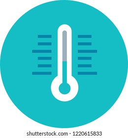 Modern weather flat icons set. Flat vector symbols on coloured backgrounds.