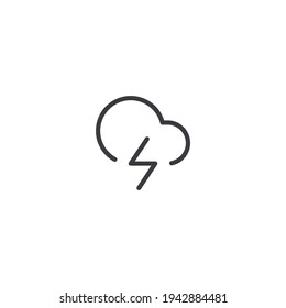 Modern weather icon vector. Flat vector symbols on white background.