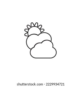 Iconos climáticos modernos. Ilustración vectorial plana para aplicaciones web, de impresión y móviles