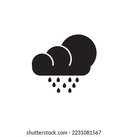 Modern weather icons. Flat vector illustration for Web, print, and Mobile App