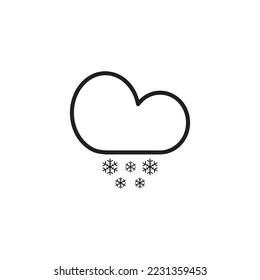 Modern weather icons. Flat vector illustration for Web, print, and Mobile App