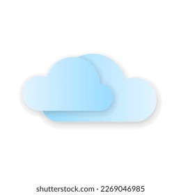 Modern weather icons. Flat vector symbols on white background