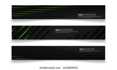 Moderno fondo de banner web. diseño abstracto de plantillas vectoriales