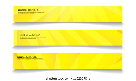 Modern web banner background. abstract vector template design
