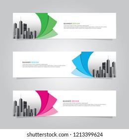Modern web banner background vector template . ads frame . advertising business