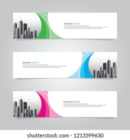 Modern web banner background vector template . ads frame . advertising business