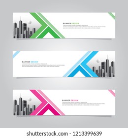 Modern web banner background vector template . ads frame . advertising business