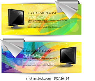 modern web banners