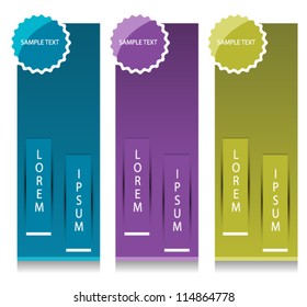 modern web banners