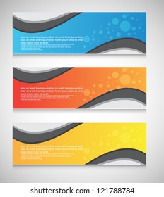 modern web banners