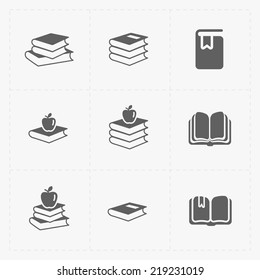 Modern Web Books set on White.