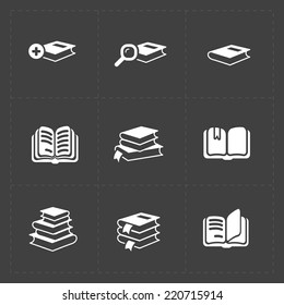 Modern Web Books set on Dark.