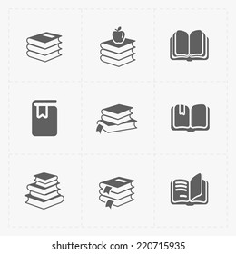 Modern Web Books set on White.
