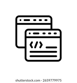 Modern web browser with tabs and bookmark functionality design